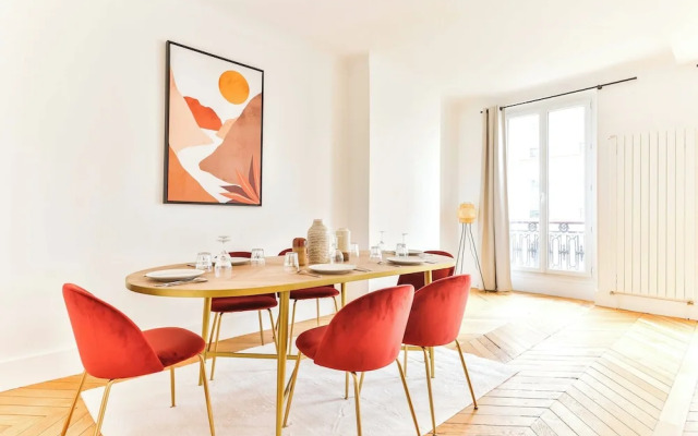 2bdr / 4P Apartment Montmartre/moulin Rouge