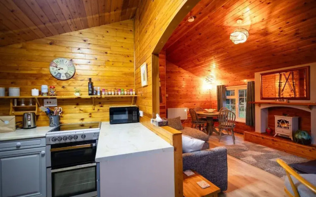 Cozy Log Cabin 346 - Rural Mid Wales