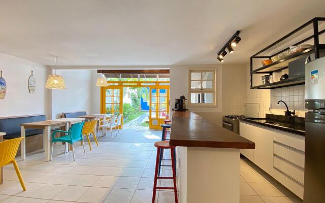 Casa familiar na exuberante praia de 4 ilhas.