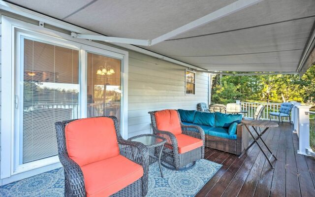 Waterfront Home in Quiet Cove: Kayaks On-site