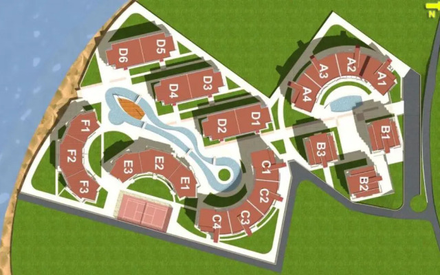 Privilege Fort beach Apartman Sveti Vlas 61m2