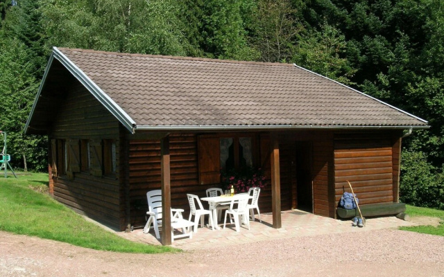 Wooden Chalet, Skiing in the Winter Season