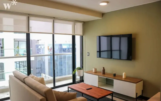 w Sunny 1BR in San Isidro