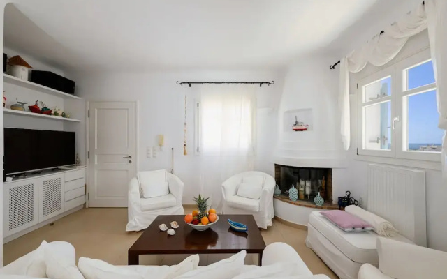 Naxos Kastraki Homey Villa With Sea View