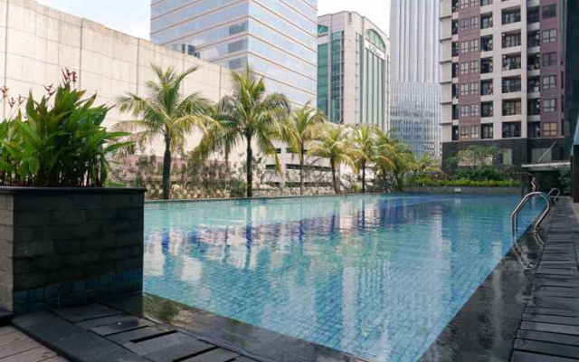 Comfy Living Studio at Tamansari Semanggi Apartment By Travelio