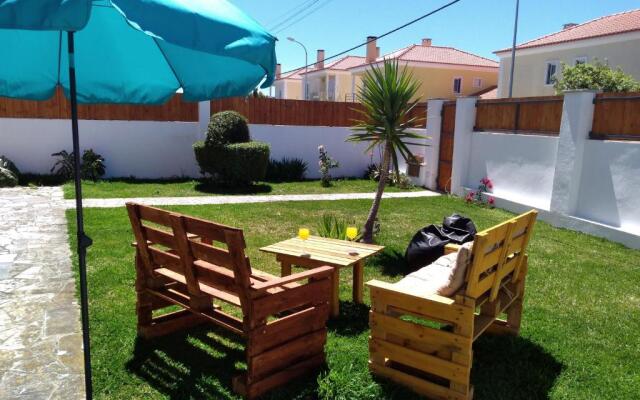 Beach house with garden