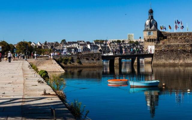 Appartement jardin a 100m de la plage et Thalasso