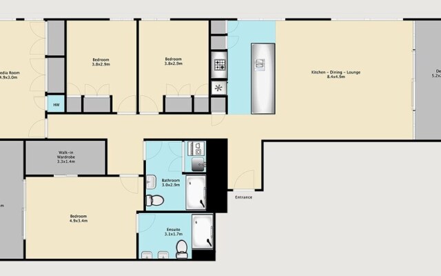 QV New Luxury Apt Tandem Carpark - 975