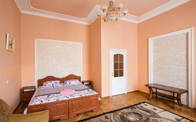 Two bedrooms & studio on Lychakivska 16