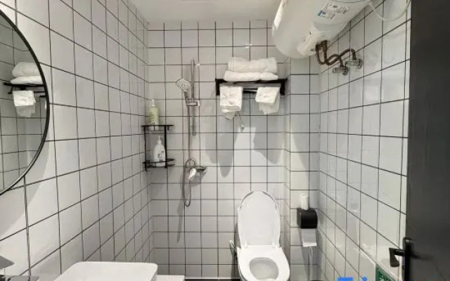 Yubai | Detached Courtyard Homestay (Burqin Sino-Russian Old Wharf Style Street) – Bathroom – Altay