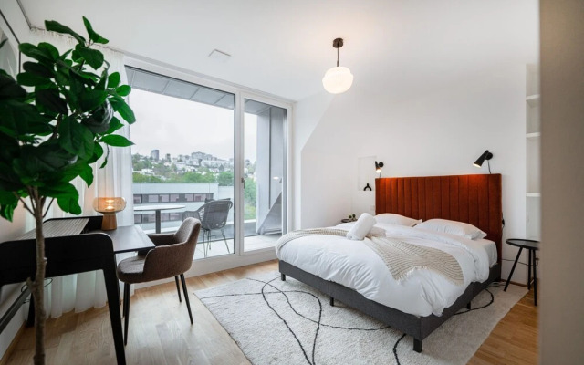 New high-end 2 BR Penthouse w Balcony