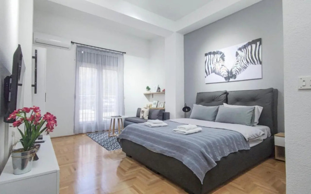 Care's studio apartment