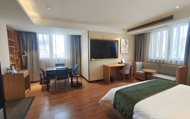 GreenTree Inn Fuyang Yingdong District Xingfu Road Century Fortune Plaza – Guest Rooms – Fuyang