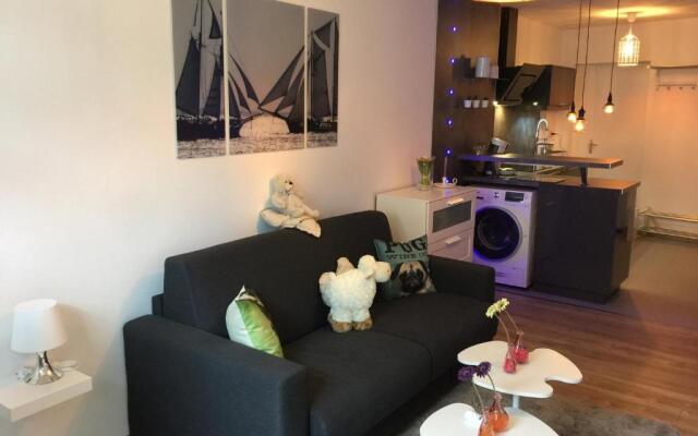 Studio *** Centre DIEPPE , 2 personnes proche chateau et plage