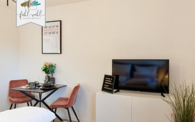 Apartment Wahnfried No3 - citynah wohnen mit Küche und Duschbad