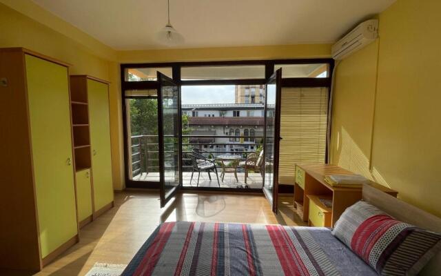 Huge Apartment with a Garden in the City Center