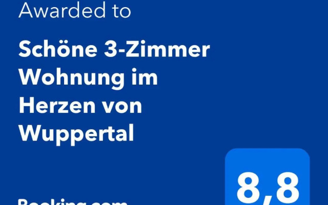 Schöne 3-Zimmer Wohnung im Herzen von Wuppertal