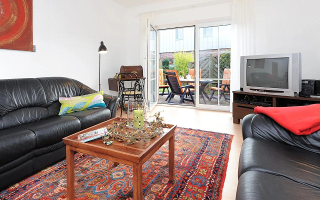 Jever-Ferienhaus Gartenblick