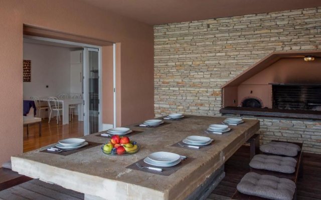 Luxury Seafront Villa Exclusive Pag with private pool by the beach on Pag island