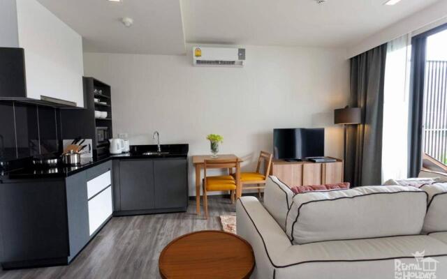 Modern 1 Br Wifi Pool Walk To Patong Beach