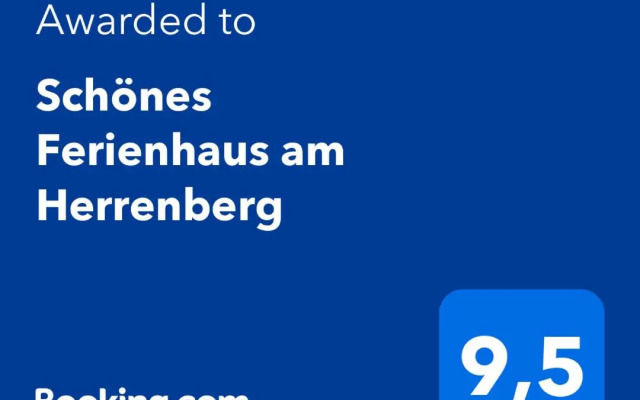 Schönes Ferienhaus am Herrenberg