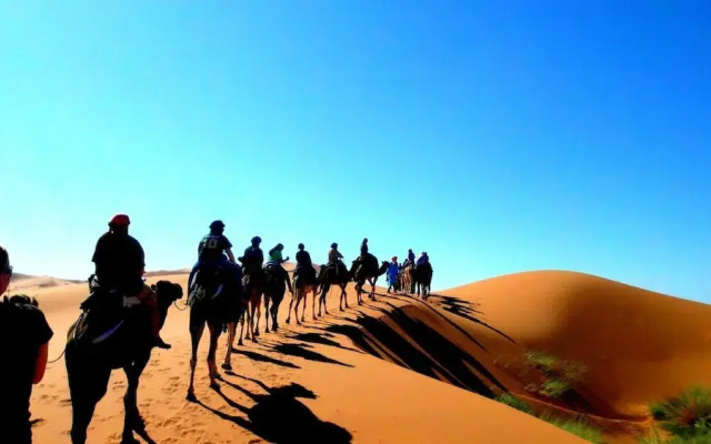 Camel Trek Bivouac in Merzouga