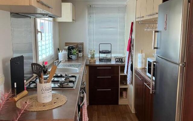 Mobile home 4 à 6 personnes, camping 4 étoiles