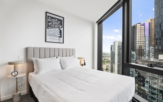 2BR High-rise Southbank Pool & Gym Near Casino – Guest Rooms – Melbourne