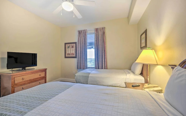 1 Mi to Disney: Condo w/ Water-view Balcony!