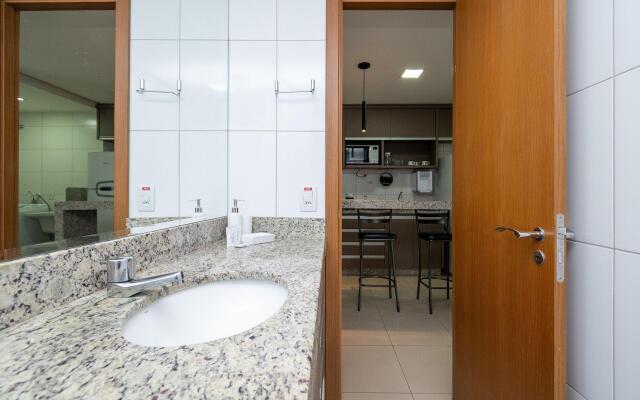 Flat aconchegante no Setor Bueno - TH2107