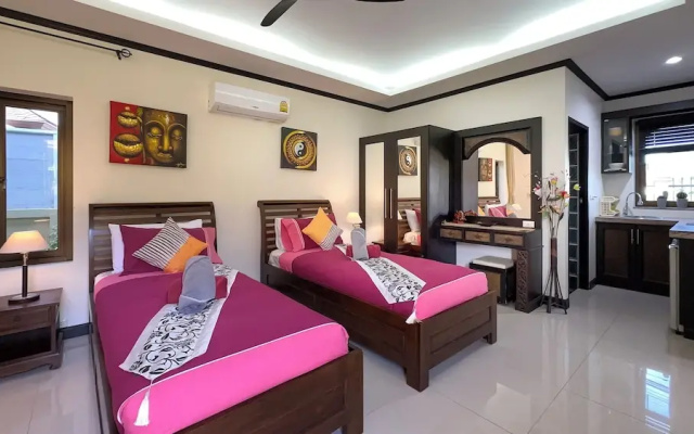 Garden bungalows 4br with private pool