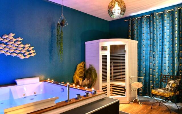 MoonLOVE, SPA/Sauna et Jacuzzi privés, charme et détente.