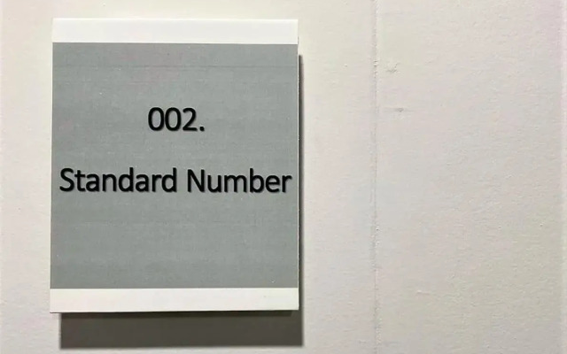 002.Standard Number