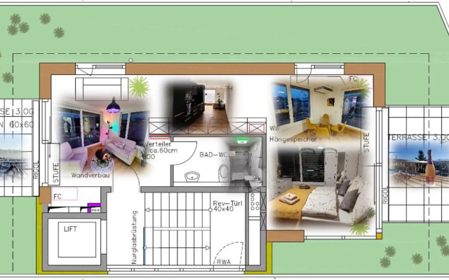 NEU - Penthouse Flat Carolina in Salzburg Stadt