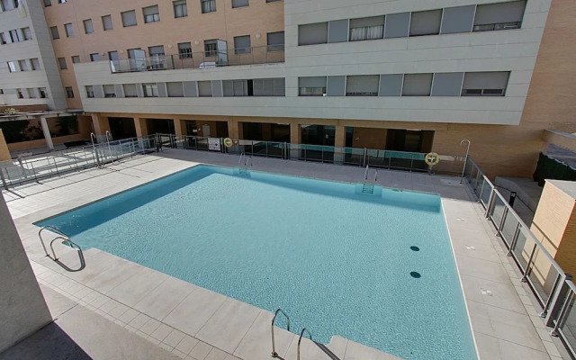 Apartamento Top Malaga Calle Pacifico con piscina y parking