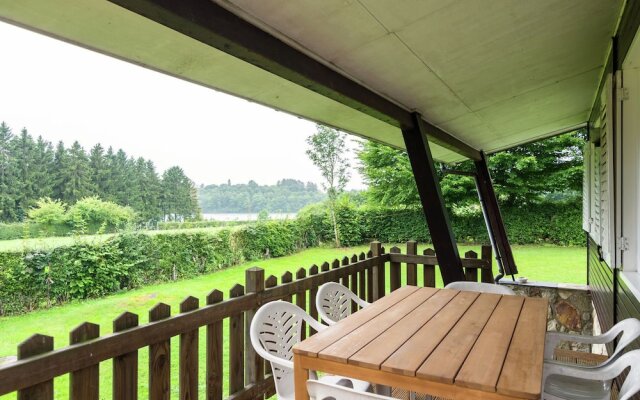 Detached Chalet With Views of the Lake of Butgenbach in the Middle of Nature