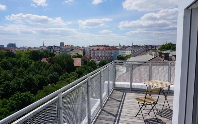 Augartenblick Penthauscombo 14/15 - Blick zum Riesenrad