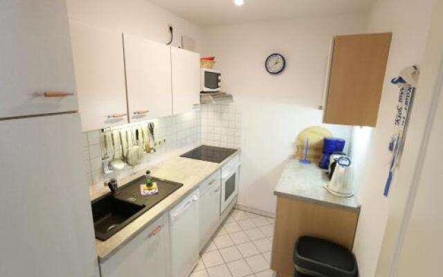 Ferienwohnung Strandkieker mit Balkon