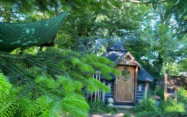 The Hobbit House and Secret Garden