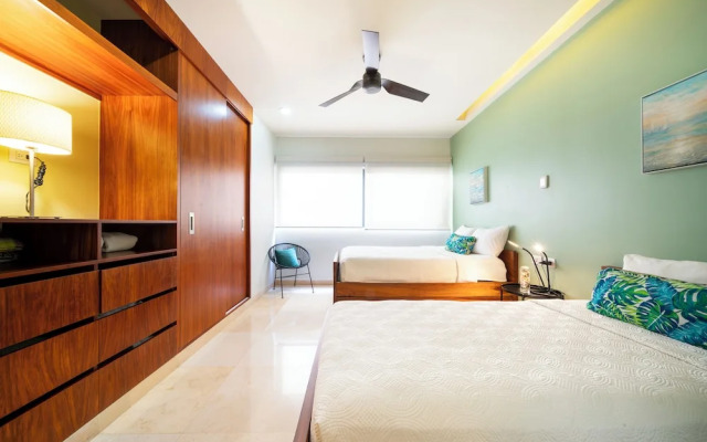 2 BR Condo with Rooftop Pool - Terrazas