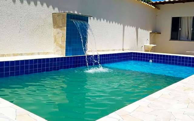 Casa enteira con piscina compartilhada