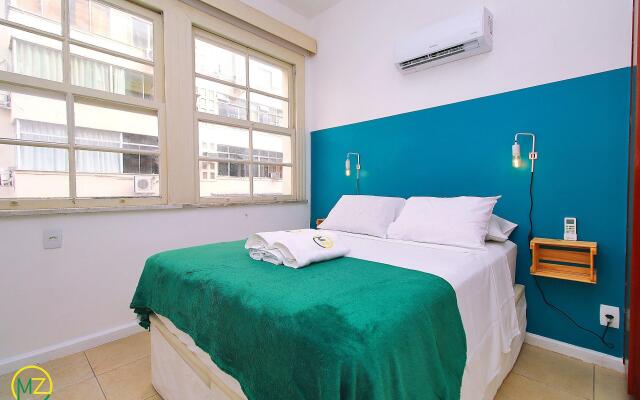 Charmoso e silencioso 2 quartos em Copa