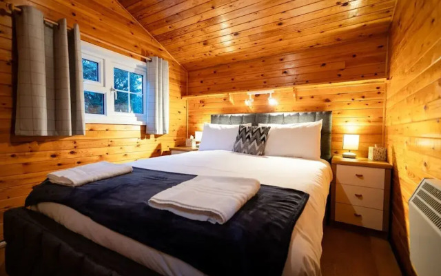 Cozy Log Cabin 346 - Rural Mid Wales