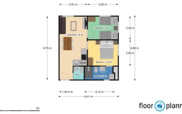 2BR Ávida Tower (near airport)