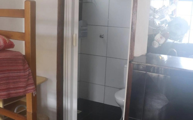 Casa dos Rocha em Ubatuba - Kitnet Preta