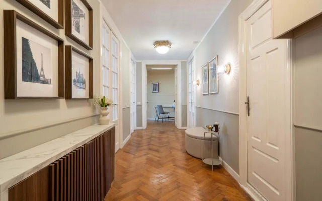 Elegant 3BR Flat Steps From Romanian Athenaeum