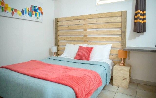 Apartment with 2 Bedrooms in Le Lamentin, with Wonderful Mountain View, Furnished Terrace And Wifi - 8 Km From the Beach