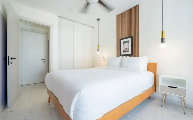 w Bright 1BR in Casco Antiguo