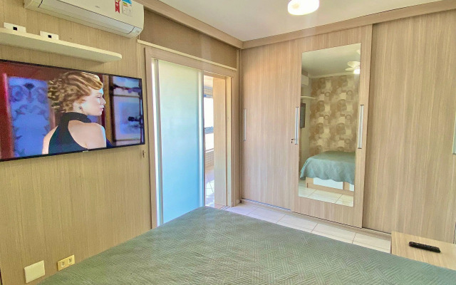 B082- Luxo à Beira-Mar | 3 Suítes c/ Vista | Wi-Fi