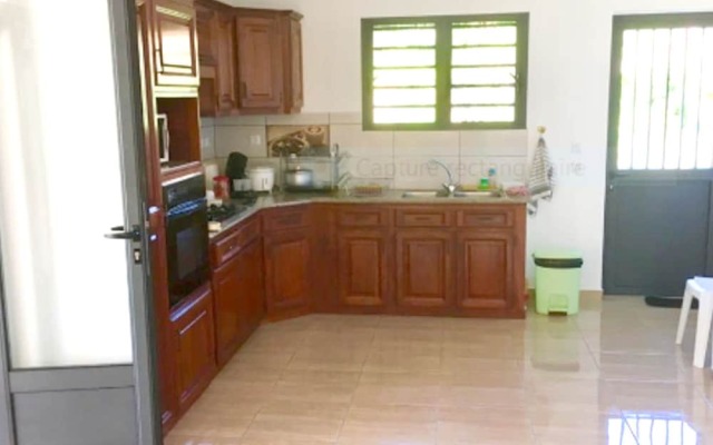 House with 2 Bedrooms in Sainte Rose, with Wonderful Sea View, Furnished Garden And Wifi - 2 Km From the Beach